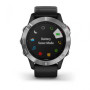 Смарт-часы Garmin Fenix 6 silver with Black Band (010-02158-00)