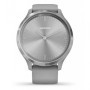 Смарт-годинник Garmin Vivomove 3 Silver Stainless Steel Bezel with Powder Gray Cas (010-02239-00)