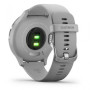 Смарт-годинник Garmin Vivomove 3 Silver Stainless Steel Bezel with Powder Gray Cas (010-02239-00)
