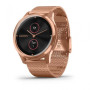 Смарт-годинник Garmin Vivomove Luxe 18K Rose Gold PVD Stainless Steel Case with Ro (010-02241-24/04)