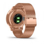 Смарт-годинник Garmin Vivomove Luxe 18K Rose Gold PVD Stainless Steel Case with Ro (010-02241-24/04)