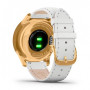 Смарт-часы Garmin Vivomove Luxe 24K Gold PVD Stainless Steel Case with White I (010-02241-08)