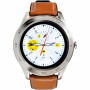 Смарт-годинник Gelius Pro GP-L3 (URBAN WAVE 2020) (IP68) Silver/Brown (Pro GP-L3 (URBAN WAVE 2020) Brown)