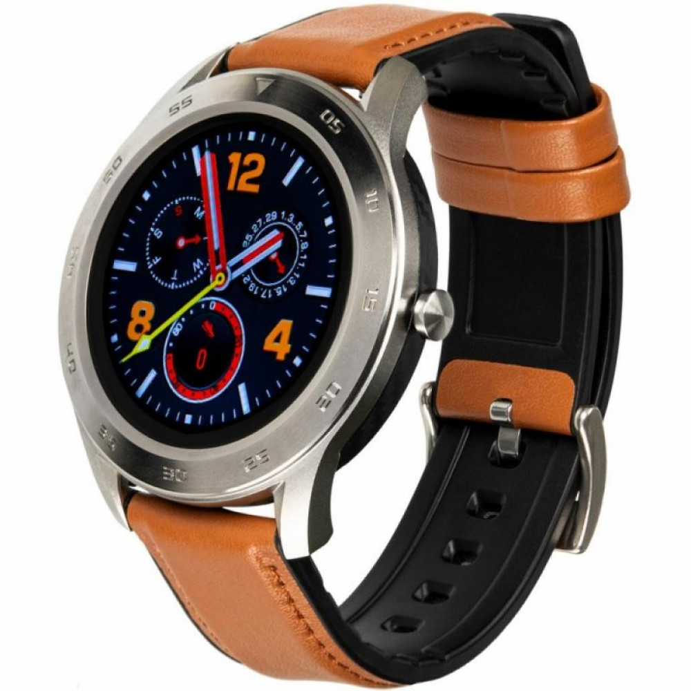 Смарт-годинник Gelius Pro GP-L3 (URBAN WAVE 2020) (IP68) Silver/Brown (Pro GP-L3 (URBAN WAVE 2020) Brown)
