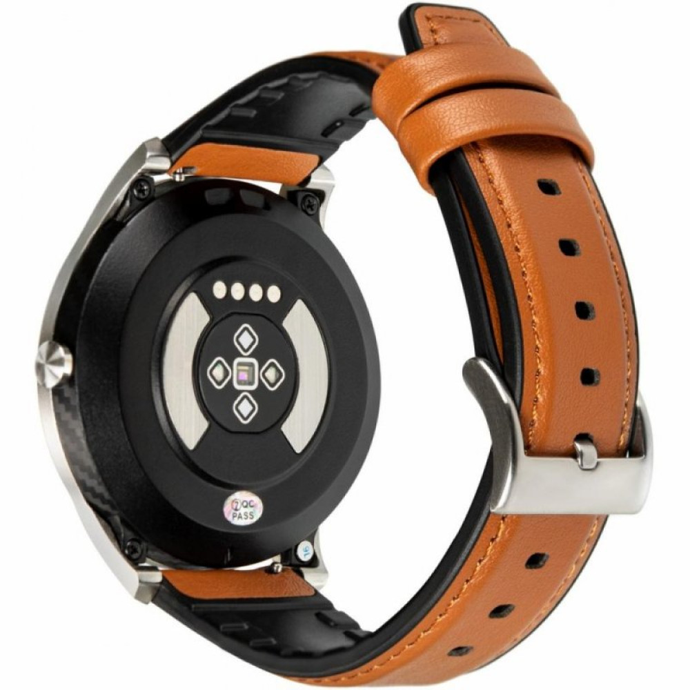 Смарт-годинник Gelius Pro GP-L3 (URBAN WAVE 2020) (IP68) Silver/Brown (Pro GP-L3 (URBAN WAVE 2020) Brown)