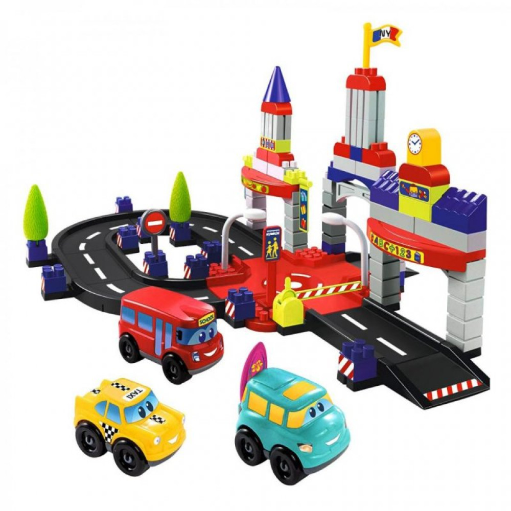 Конструктор Ecoiffier Місто з дорогою (003028)