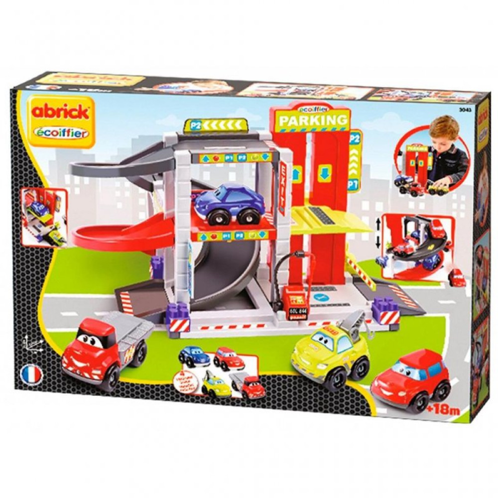 Конструктор Ecoiffier Городской паркинг с машинками (003043)
