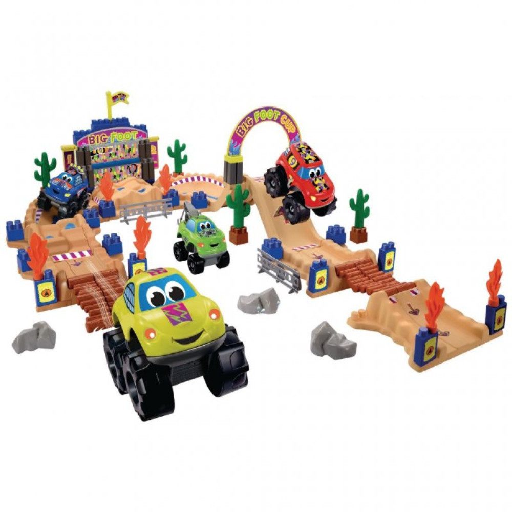 Конструктор Ecoiffier Гонки Монстер Трак (003034)