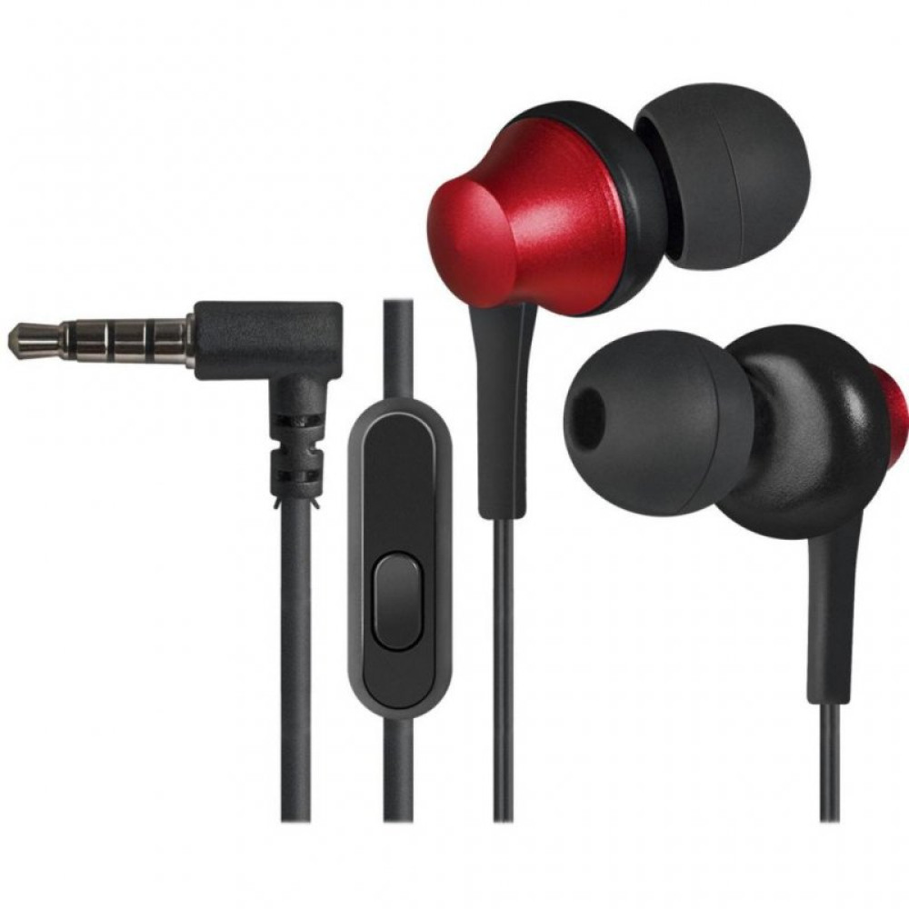 Навушники Defender Pulse 470 Black-Red (63472)