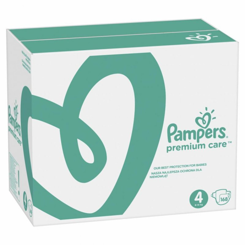 Подгузник Pampers Premium Care Maxi Размер 4 (9-14 кг) 168 шт (8001090379511) Подгузник Pampers Premium Care Maxi Размер 4 (9-14 кг) 168 шт (8001090379511)