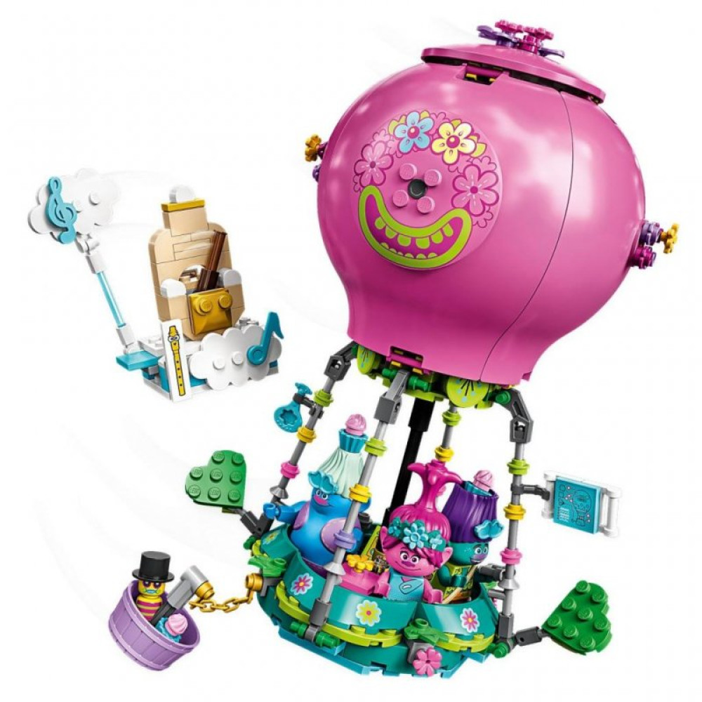 Конструктор LEGO Trolls Путешествие Розочки на воздушном шаре 250 детале (41252)