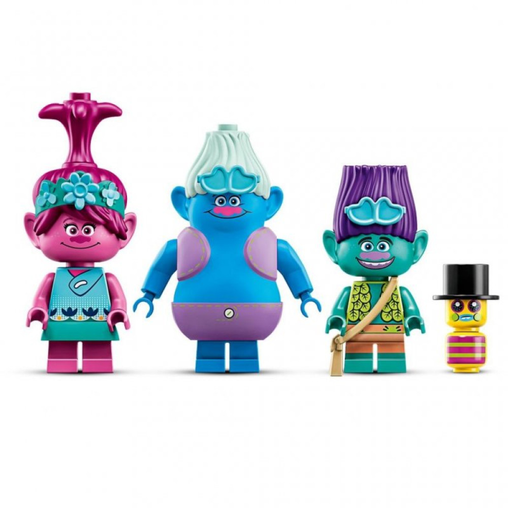 Конструктор LEGO Trolls Путешествие Розочки на воздушном шаре 250 детале (41252)