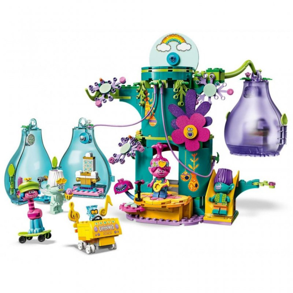 Конструктор LEGO Trolls Концерт у місті Рок-на-Вулкані (41255)