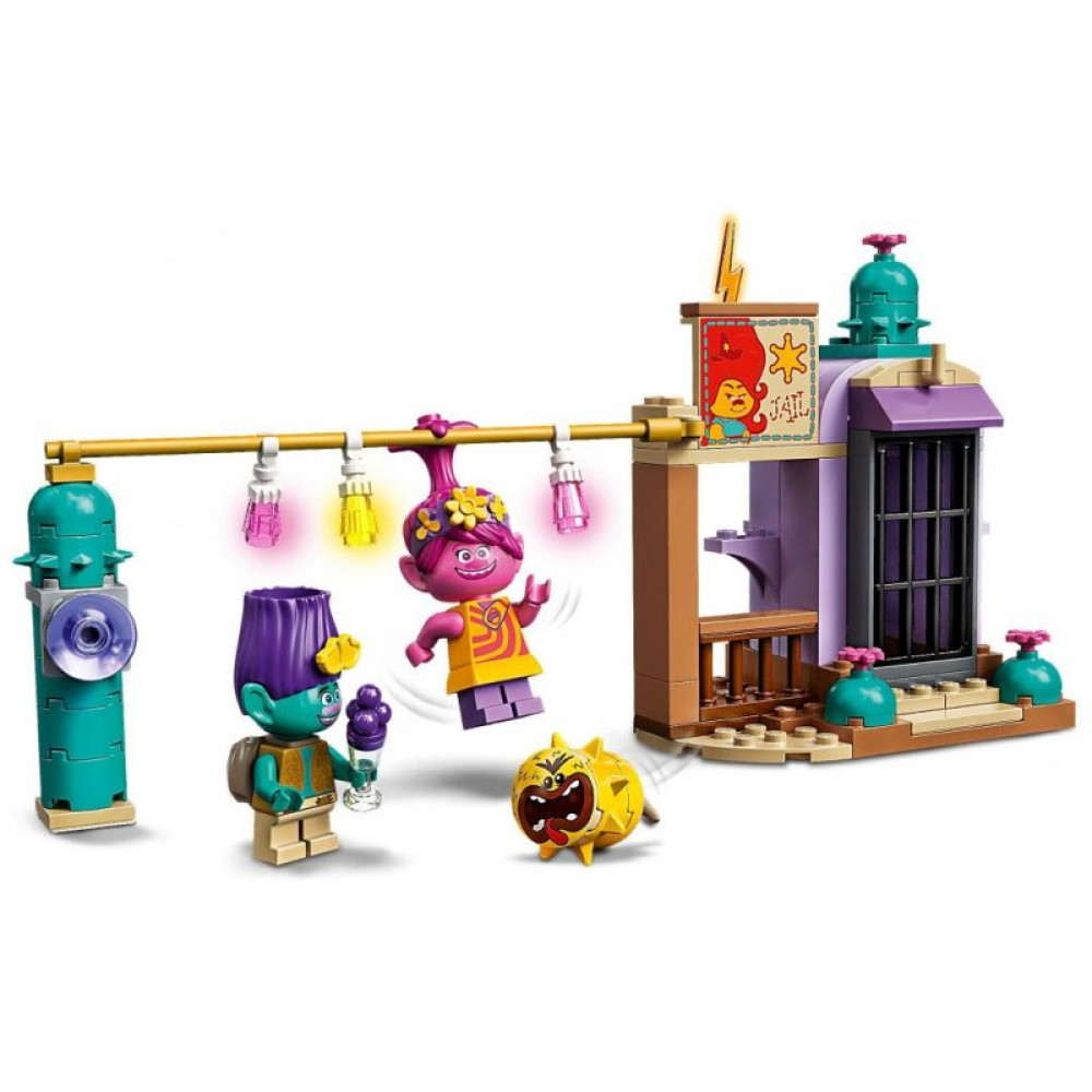 Конструктор LEGO Trolls Приключение на плоту в Кантри-тауне 159 деталей (41253)