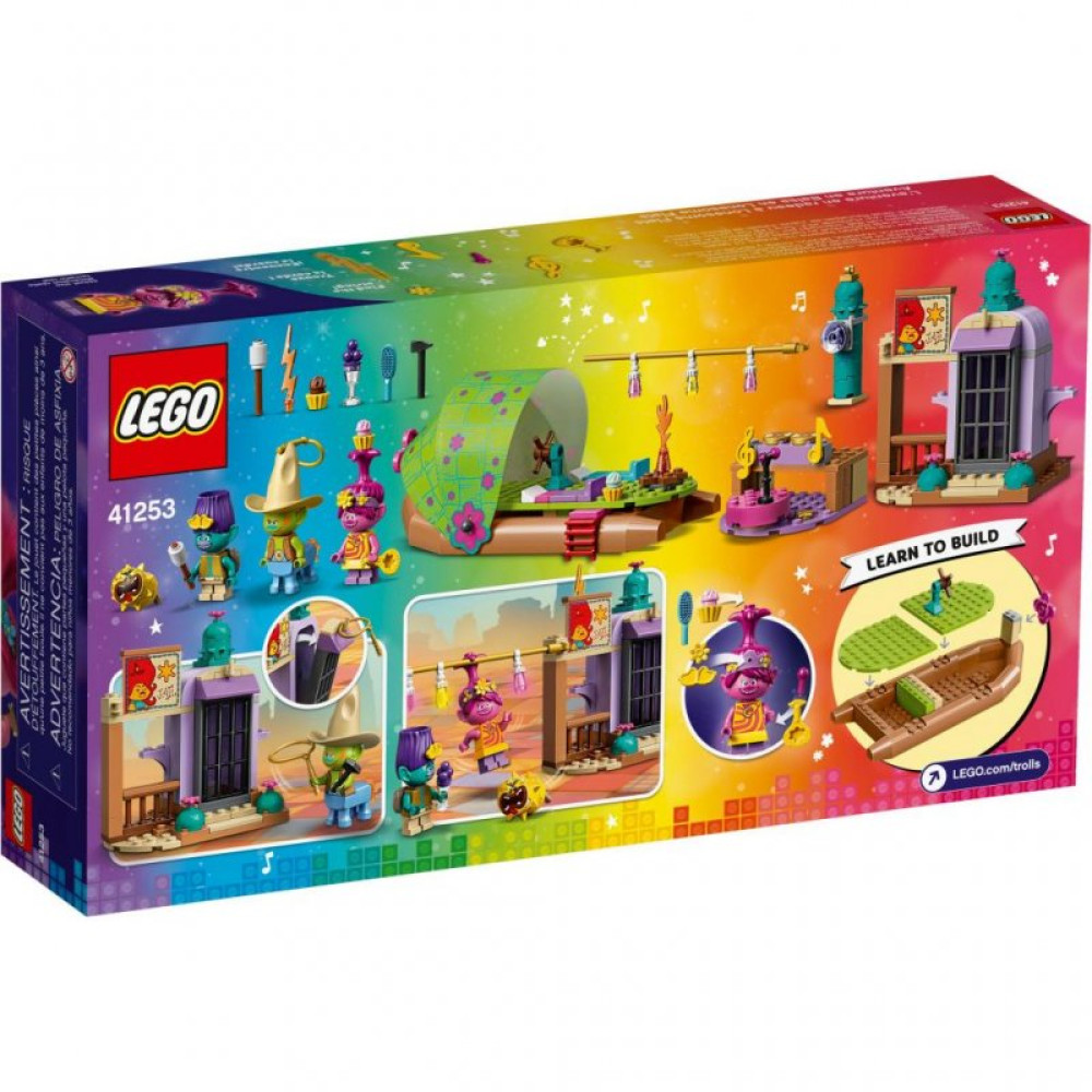 Конструктор LEGO Trolls Приключение на плоту в Кантри-тауне 159 деталей (41253)