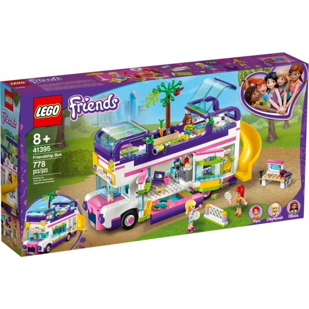 Конструктор LEGO Friends Автобус для друзей 778 деталей (41395)
