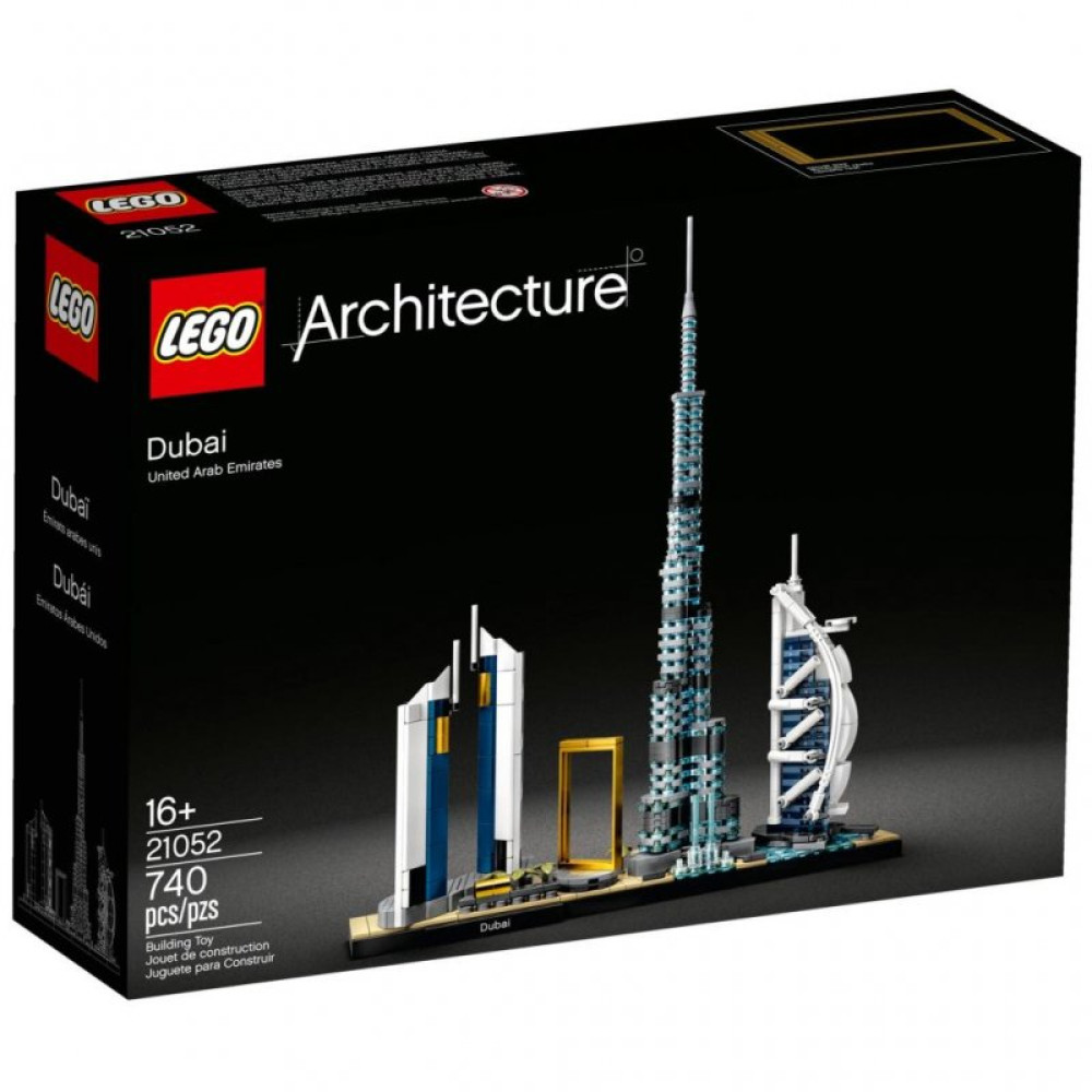 Конструктор LEGO Architecture Дубай 740 деталей (21052)