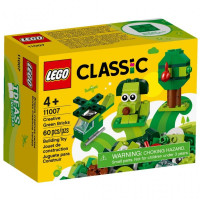 Конструктор LEGO Classic Зелёный набор для конструирования 60 деталей (11007)