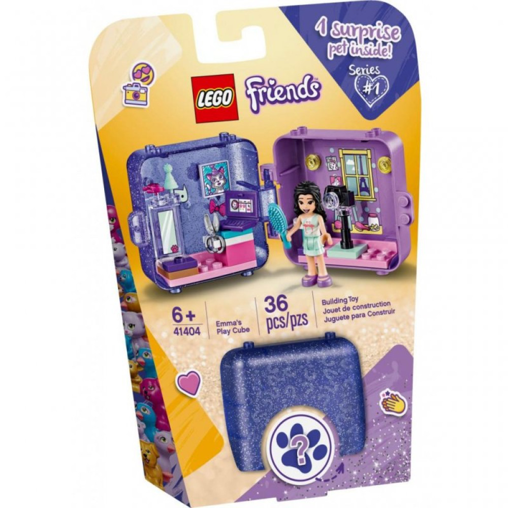 Конструктор LEGO Friends Игровая шкатулка Эммы 36 деталей (41404)