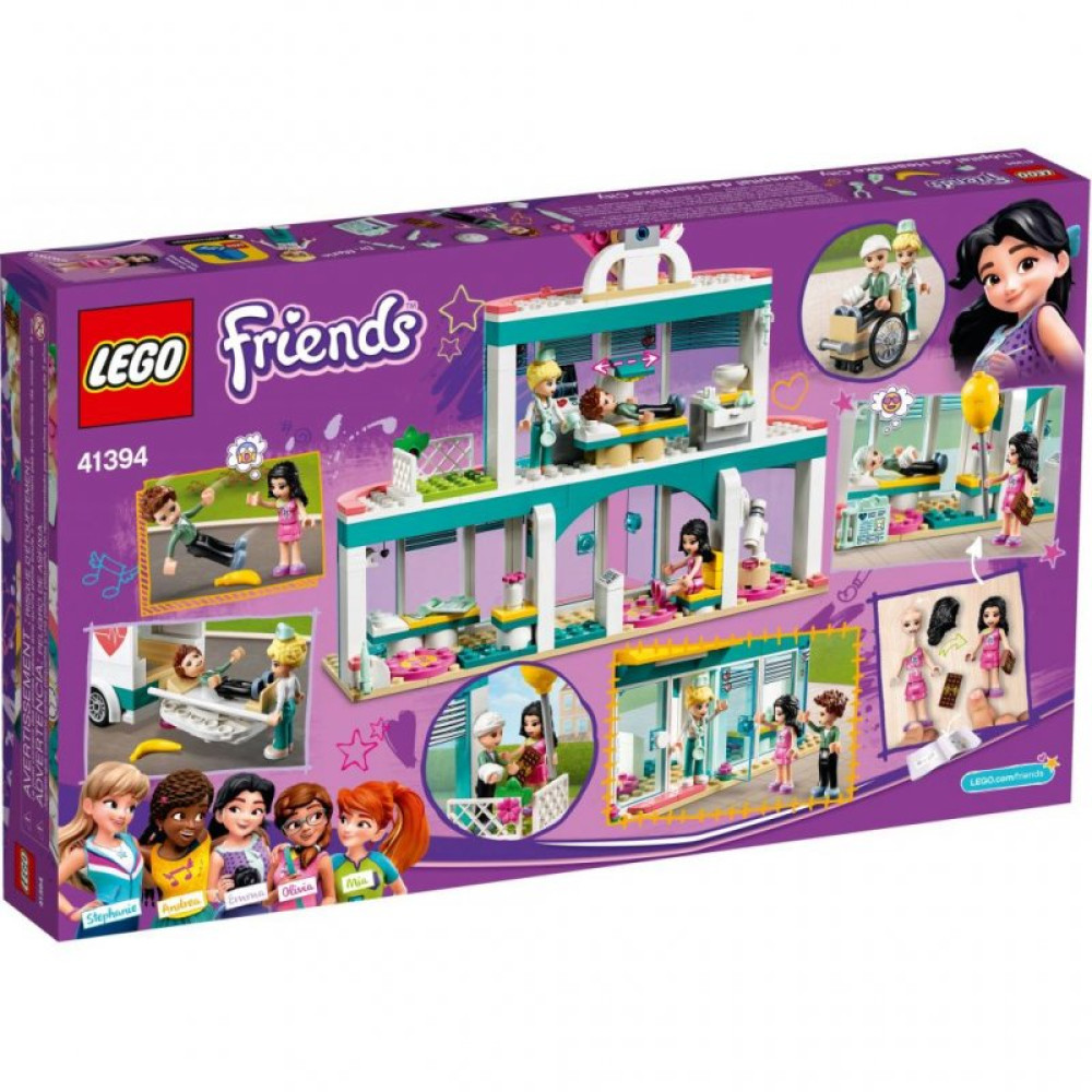 Конструктор LEGO Friends Городская больница Хартлейк Сити 379 деталей (41394)