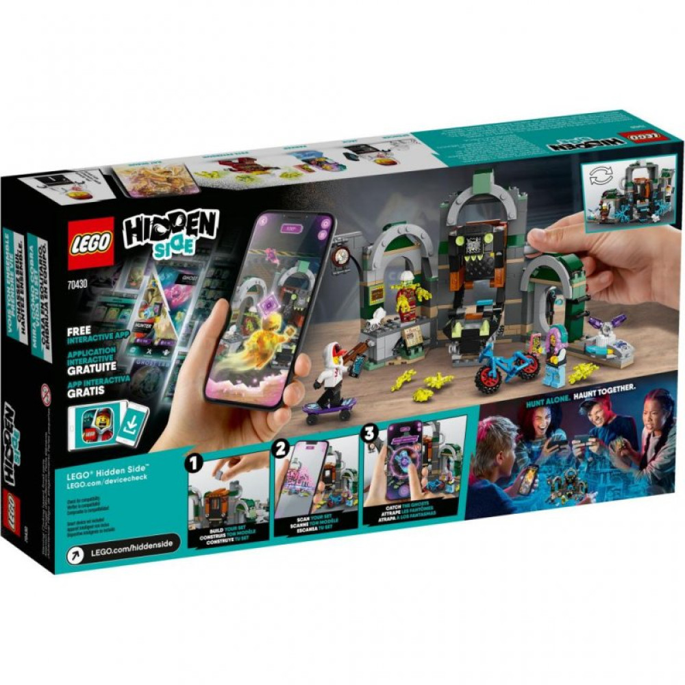 Конструктор LEGO Hidden Side Метро Ньюбери 348 деталей (70430)