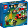 Конструктор LEGO City Fire Пожежа в лісі 84 деталі (60247)