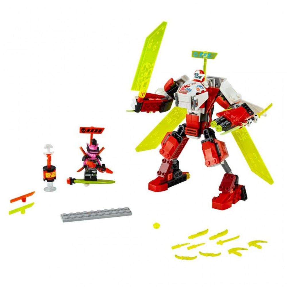 Конструктор LEGO Ninjago Реактивный самолёт Кая 217 деталей (71707)
