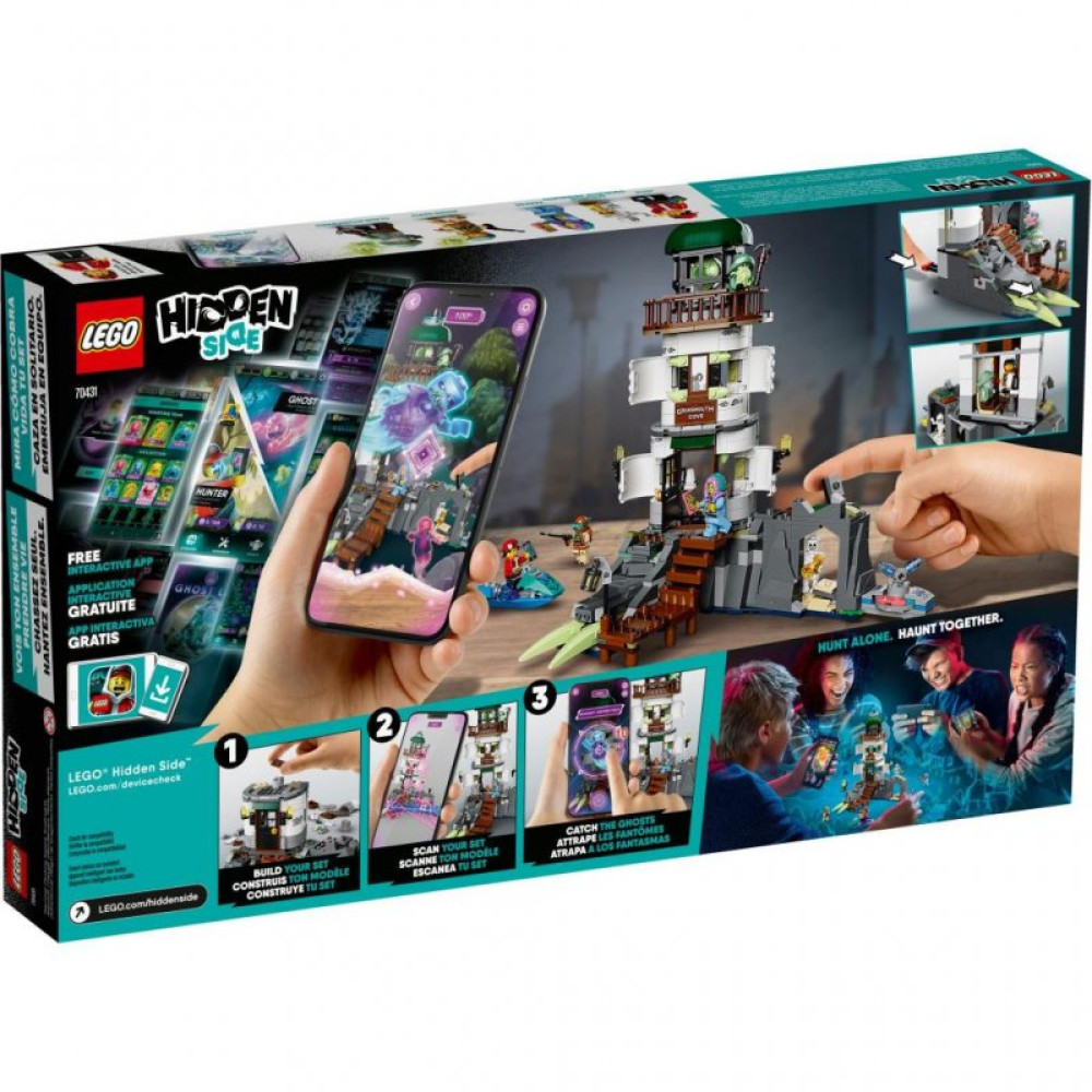 Конструктор LEGO Hidden Side Маяк тьмы 540 деталей (70431)
