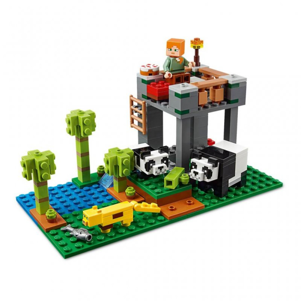 Конструктор LEGO Minecraft Питомник панд 204 детали (21158)