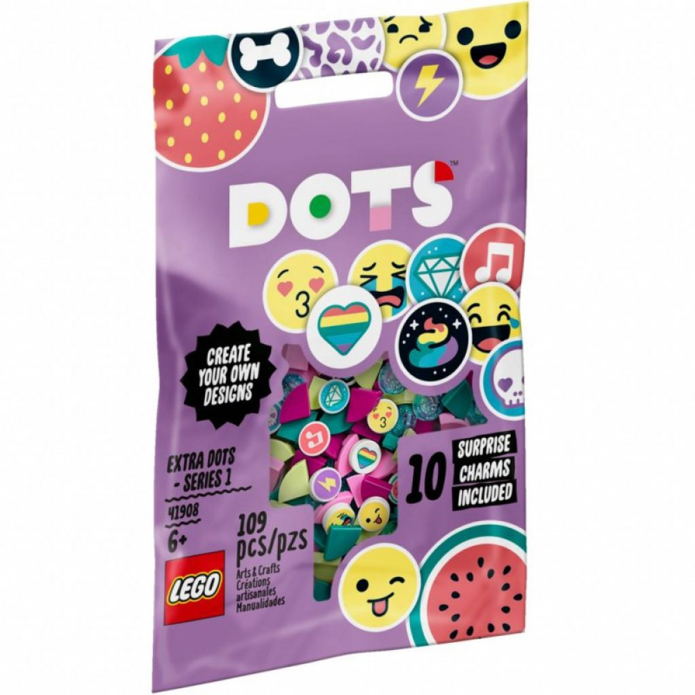 Конструктор LEGO DOTs Дополнительные элементы 109 деталей (41908)