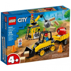 Конструктор LEGO City Great Vehicles Будівельний бульдозер 126 деталей (60252)