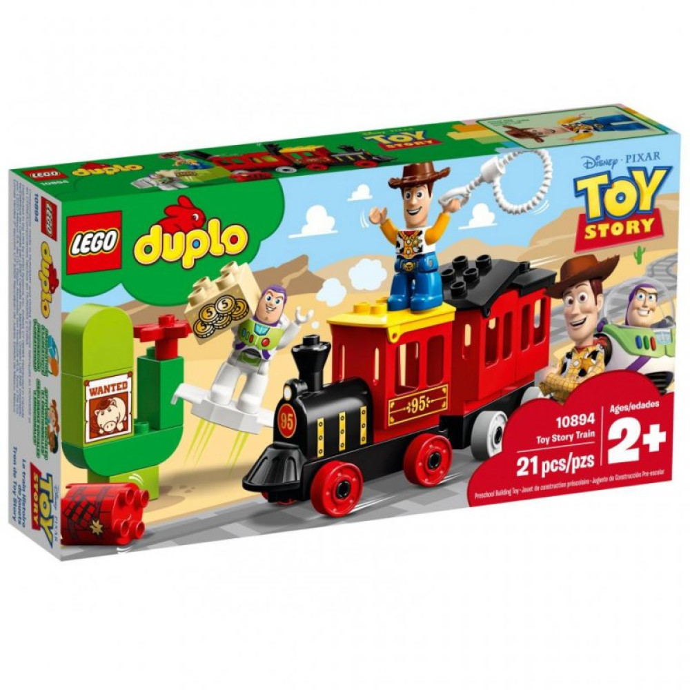 Конструктор LEGO DUPLO Поезд "История игрушек" 21 деталь (10894) Конструктор LEGO DUPLO Поезд "История игрушек" 21 деталь (10894)
