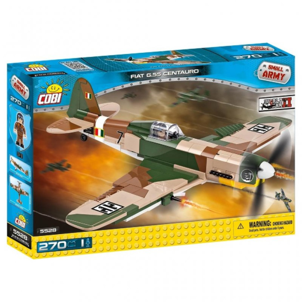 Конструктор Cobi Холодная Война Самолет C-47 Дакота Скайтрэйн 540 деталей (COBI-5528)