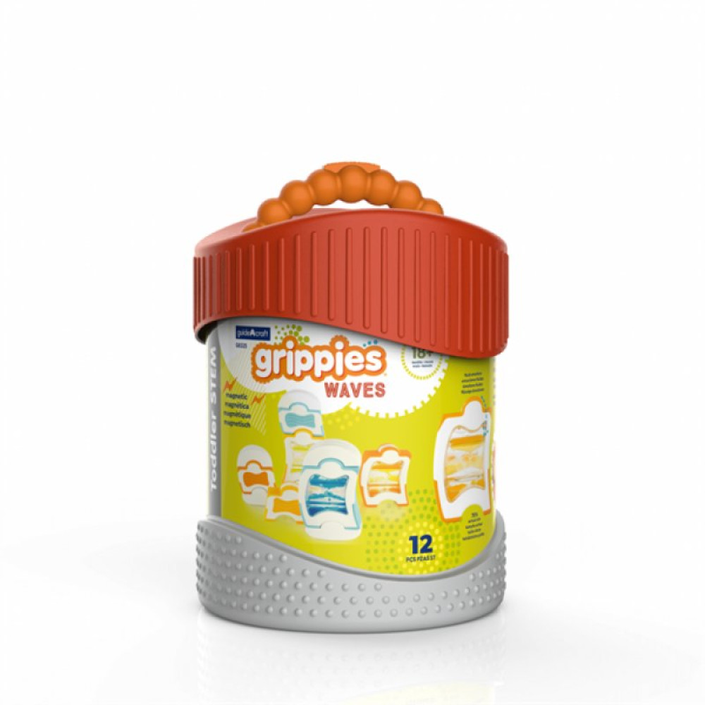 Конструктор Guidecraft Grippies Waves 12 деталей (G8325)