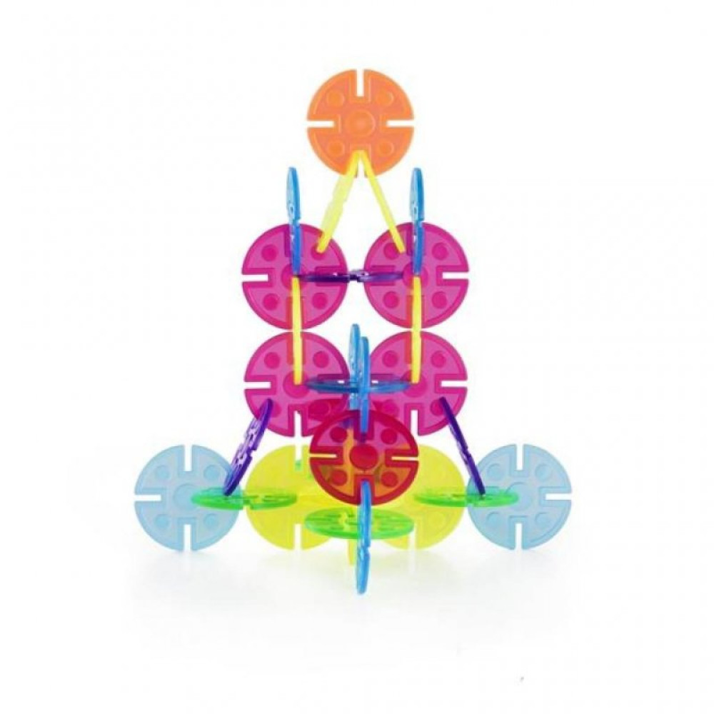 Конструктор Guidecraft Interlox Discs Диски 96 деталей (G16834) Конструктор Guidecraft Interlox Discs Диски 96 деталей (G16834)