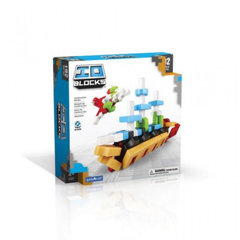 Конструктор Guidecraft IO Blocks 192 деталі (G9602)