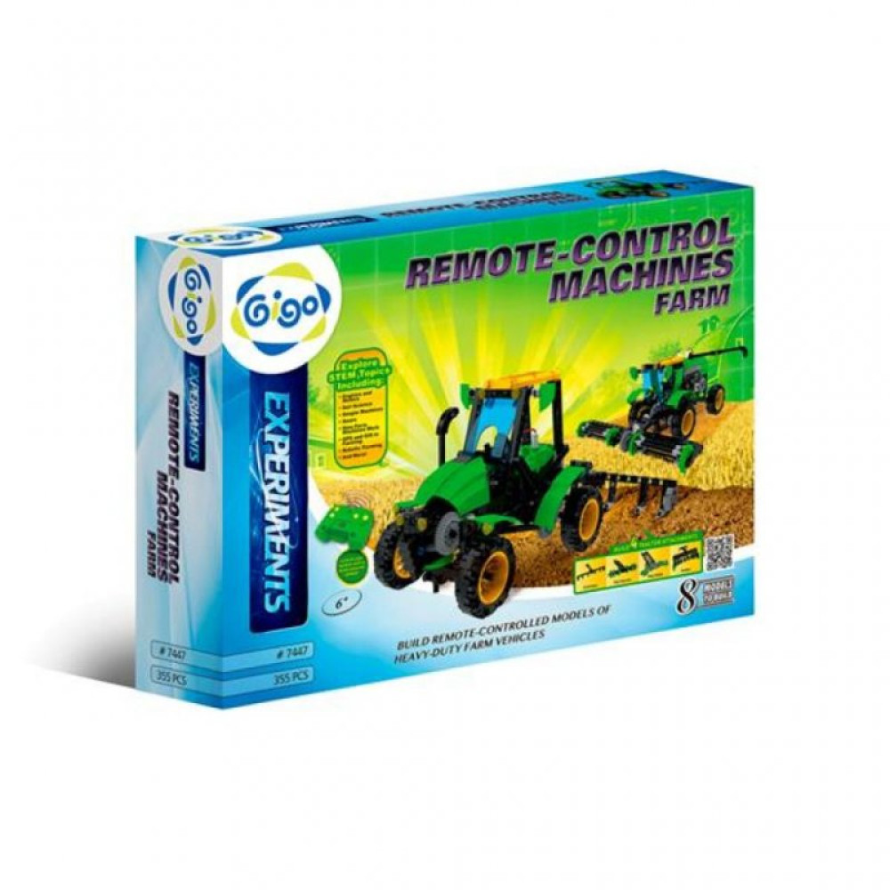 Конструктор Gigo Управляемые сельскохозяйственные машины (7447) Конструктор Gigo Управляемые сельскохозяйственные машины (7447)