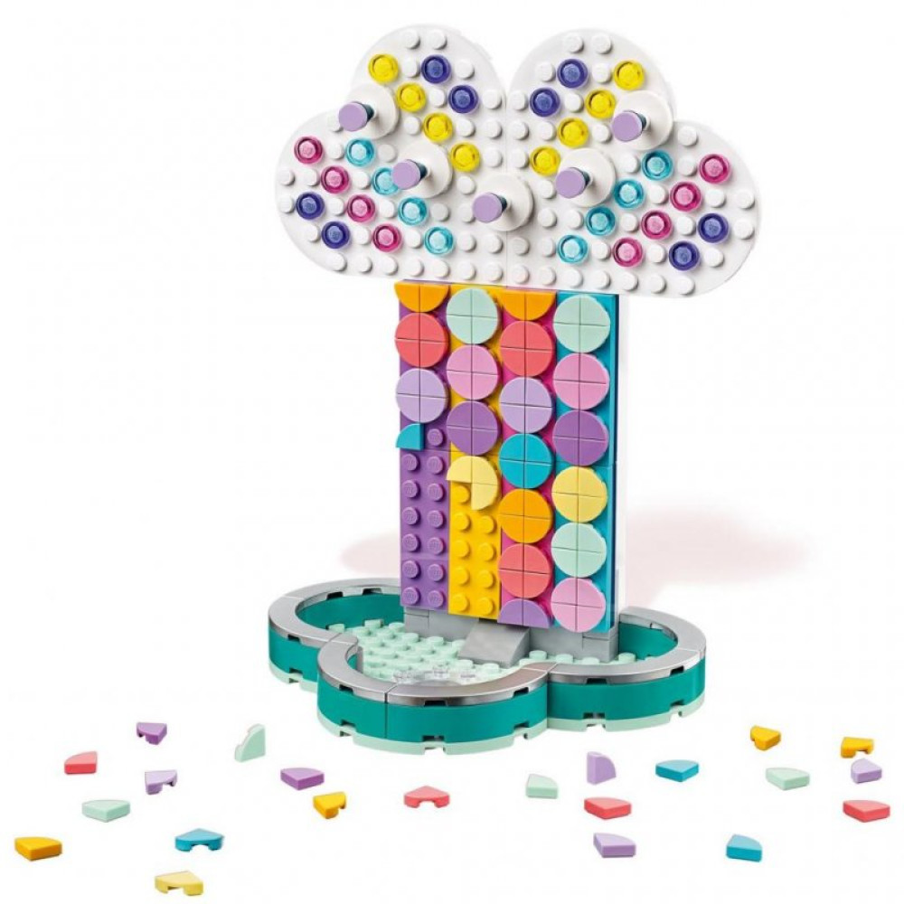 Конструктор LEGO DOTs Подставка для украшений Радуга 213 деталей (41905)