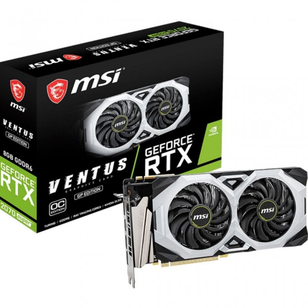 Відеокарта MSI GeForce RTX2070 SUPER 8192Mb VENTUS GP OC (RTX 2070 SUPER VENTUS GP OC)