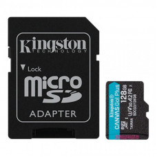 Карта памяти Kingston 128GB microSDXC class 10 UHS-I U3 A2 Canvas Go Plus (SDCG3/128GB)