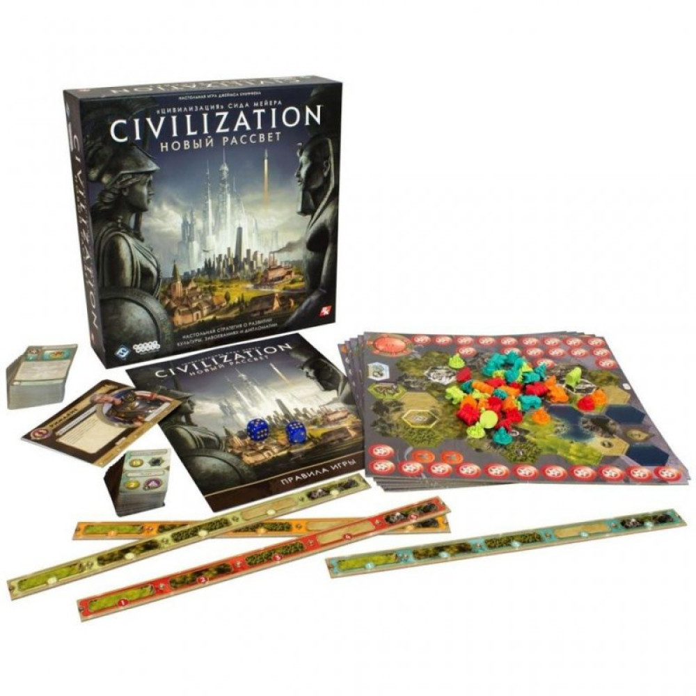 Настільна гра Hobby World Цивилізація Сіда Меєра: Новий світанок (181926)