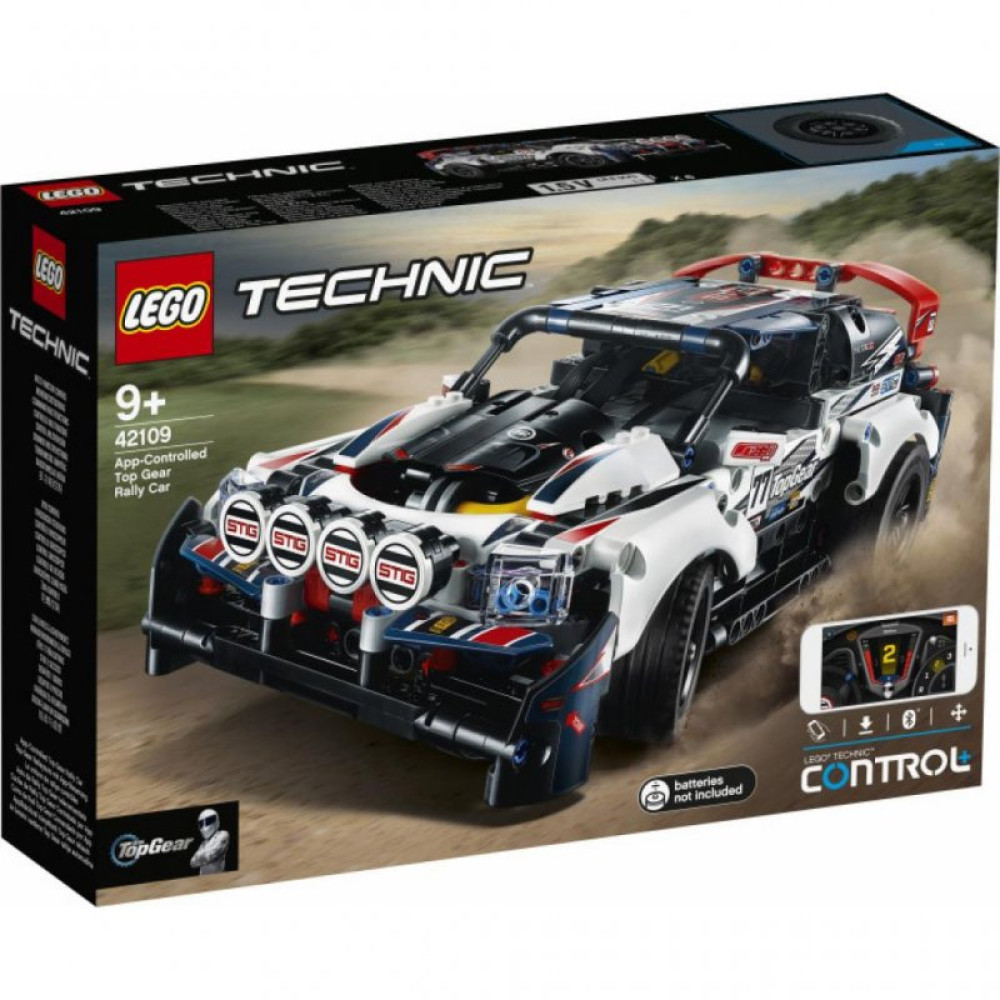 Конструктор LEGO Technic Гоночний автомобіль Top Gear на керуванні (42109)