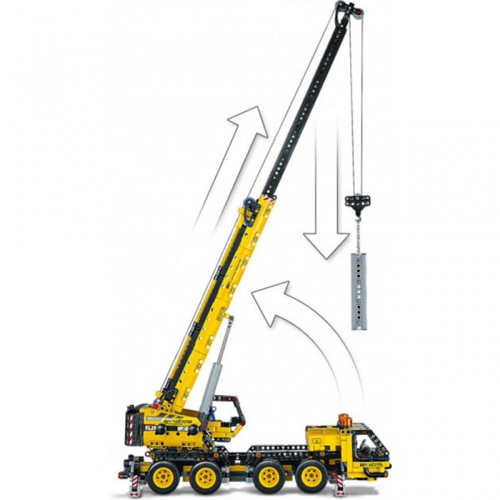 Конструктор LEGO Technic Мобильный кран 1292 деталей (42108)