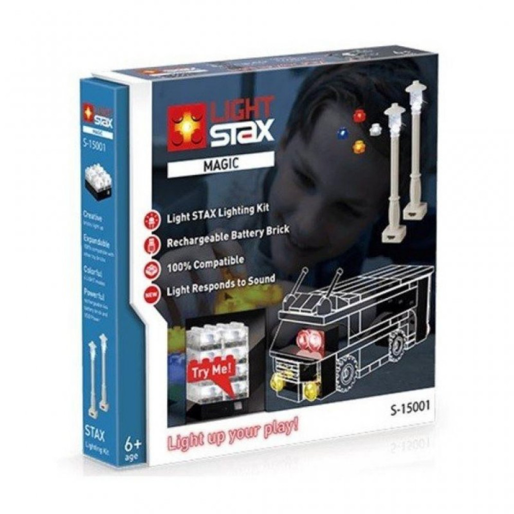 Конструктор Light Stax STAX с LED подсветкой Magic Tuning (LS-S15001)