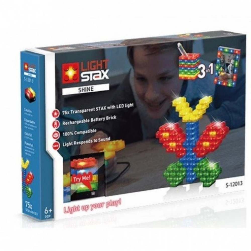 Конструктор Light Stax STAX с LED подсветкой Shine V2 3в1 (LS-S12013)