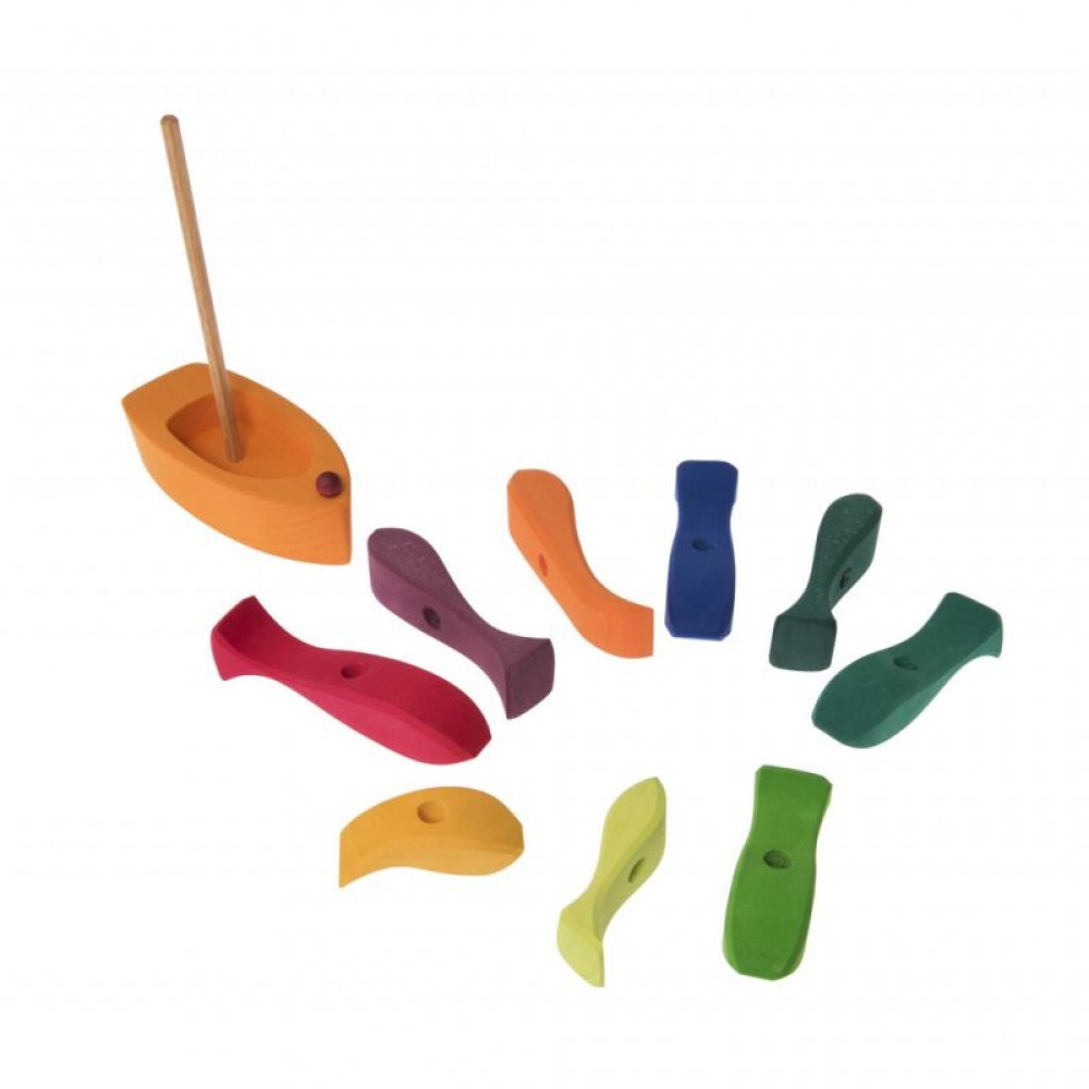 Конструктор nic деревянный Рыбки (NIC523200)