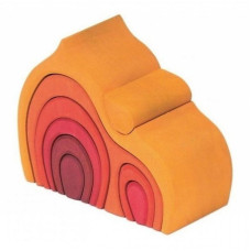 Конструктор Nic Дом Хабл большой желтый (NIC523032)