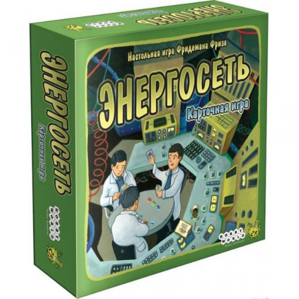 Настільна гра Hobby World Енергомережа. Карткова гра (915129)
