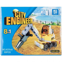 Конструктор Mindbox CITY ENGINEER в ассорт (K37A)
