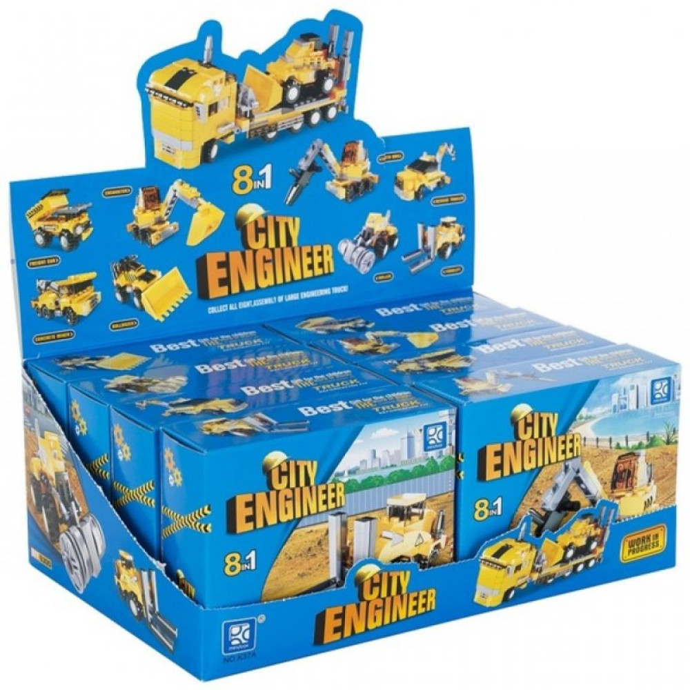 Конструктор Mindbox CITY ENGINEER в асорт (K37A)